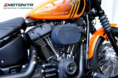 
Harley-Davidson Street BOB 114 salon PL, 1wł, gwarancja, Motonita full								