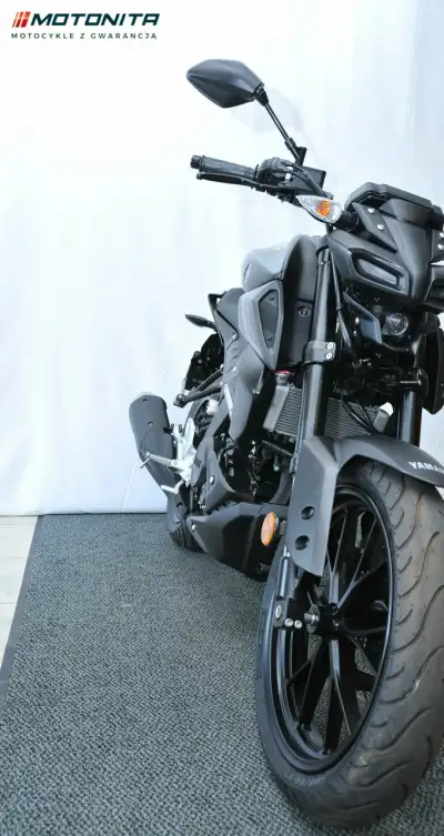 
Yamaha MT-125, salon PL, 2022, 770km, gwarancja, Mottonita full								