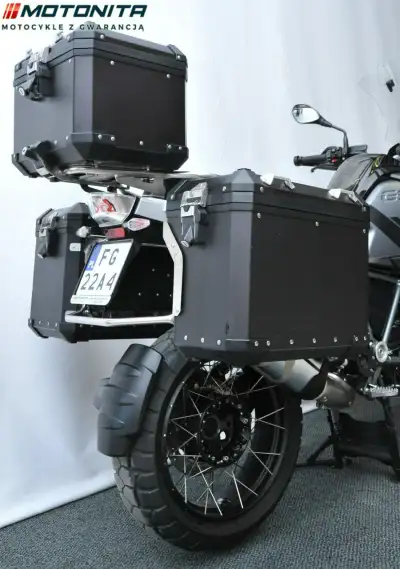 
BMW R1250GS Adventure Triple Black, obniżony, salon PL, Motonita full								