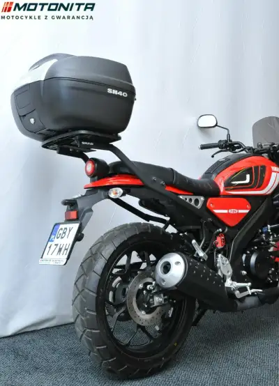
Yamaha XSR125 ABS salon PL, 6575km, 2022, gwarancja, Motonita full								